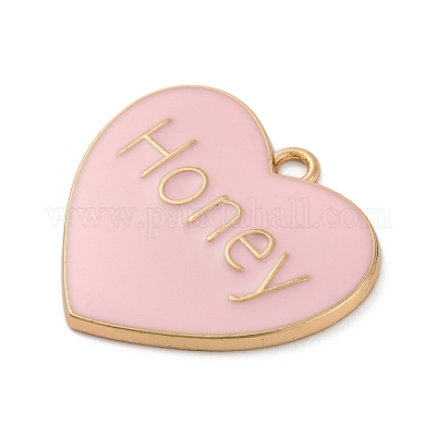Pendentifs d'émail en alliage&nbsp;ENAM-M009-02A-03G-1