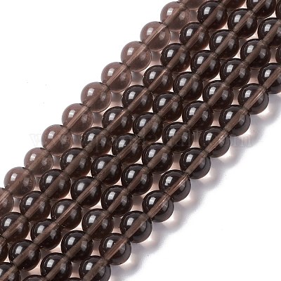 Natürlichen Obsidian Perlen Stränge&nbsp;G-G905-06-1