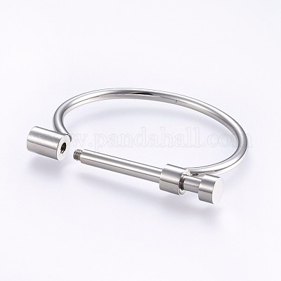 Bracelets en acier inoxydable 304 résistant au ternissement&nbsp;BJEW-P222-14P-1
