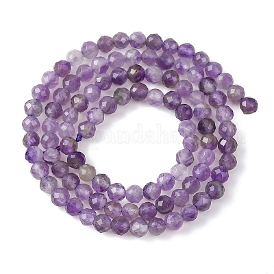 Natürlichen Amethyst Perlen Stränge&nbsp;G-T108-35-1