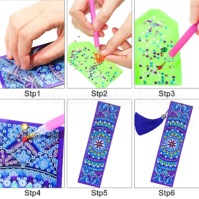 5D DIY Bookmarks Diamond Painting Kits