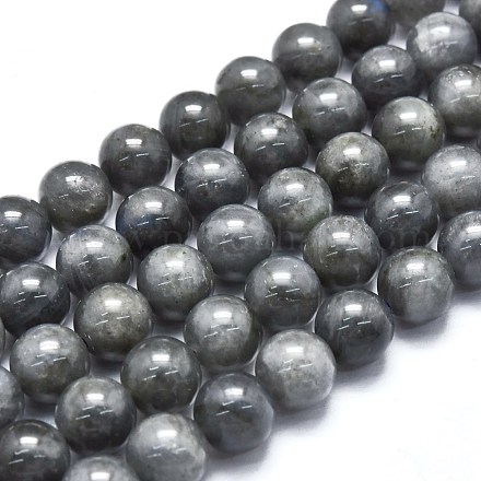 Chapelets de perles en labradorite naturelle  X-G-M353-A08-8mm-1