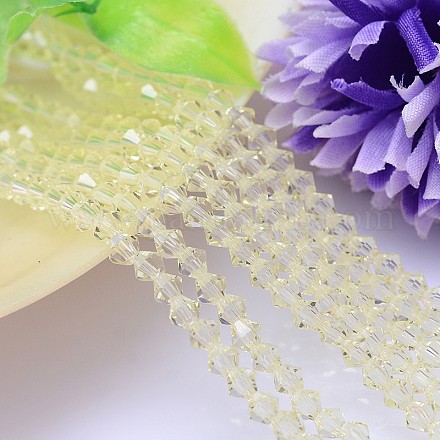 Faceted Imitation Austrian Crystal Bead Strands G-M180-8mm-09A-1