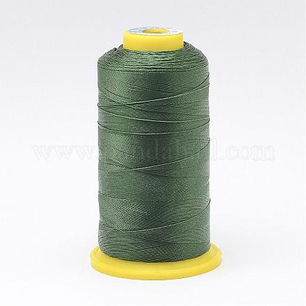 ナイロン縫糸  ダークシーグリーン  0.4mm  約400m /ロール NWIR-N006-01H-0.4mm-1