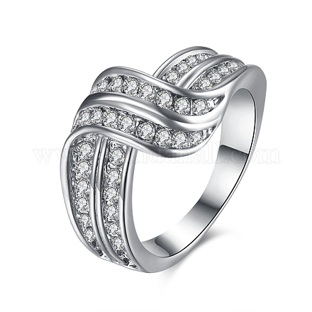 Los anillos de dedo rhinestone de aleación de estaño RJEW-BB17315-8B-1