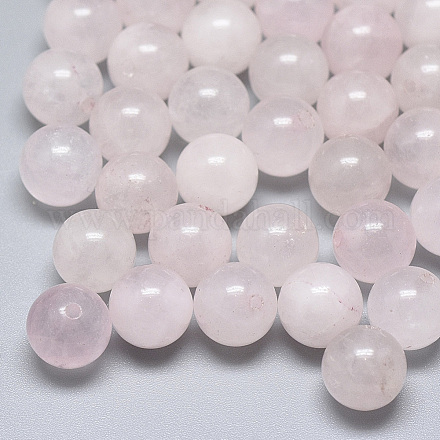 Perles de quartz rose naturel X-G-T122-25A-07-1