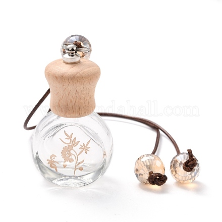Leere parfümflaschenanhänger HJEW-C009-03-1