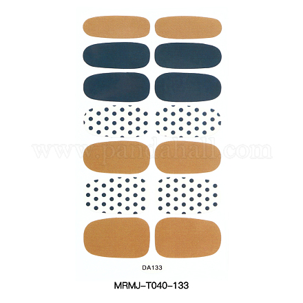 Наклейки с полным покрытием для ногтей MRMJ-T040-133-1