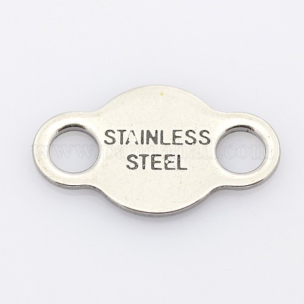 304 Stainless Steel Chain Tabs STAS-P073-18-1