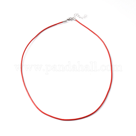 Round Leather Cord Necklaces Making AJEW-E010-06A-2.5mm-1