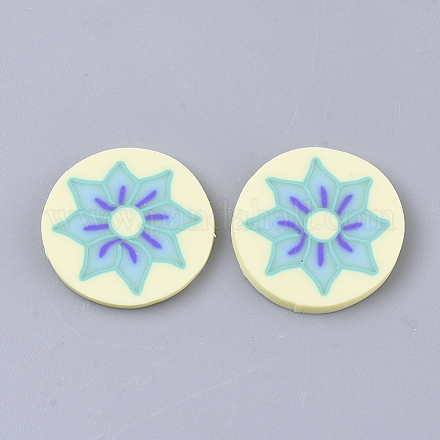 Handmade Polymer Clay Cabochons X-CLAY-S092-54C-1