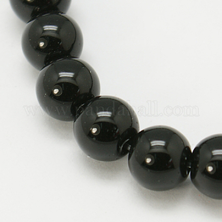 Filo di perline di agata naturale G-G390-10mm-01-1
