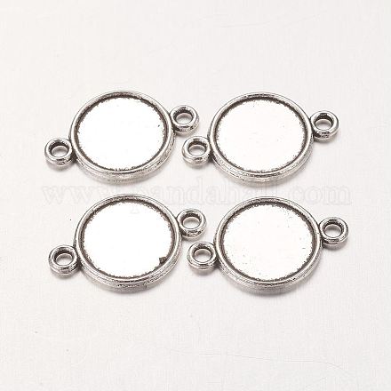 Alloy Cabochon Connector Settings X-PALLOY-A13117-AS-RS-1