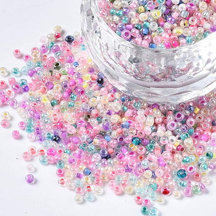 Glass Round Seed Beads SEED-S057-R-002-1