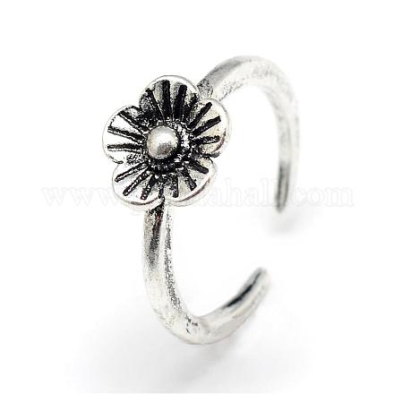 Adjustable Alloy Cuff Finger Rings RJEW-S038-079-1