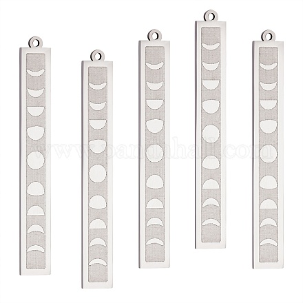 5 шт. подвески из нержавеющей стали 201 STAS-SZ0002-06P-1