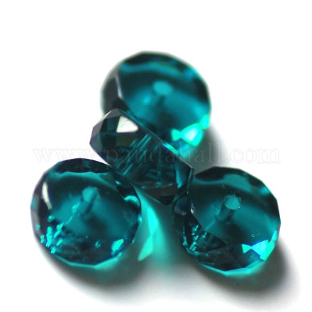Abalorios de cristal austriaco de imitación SWAR-F078-8x12mm-24-1