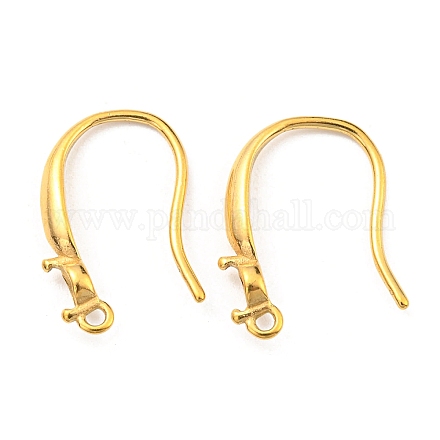 316 Surgical Stainless Steel Earring Hooks STAS-G310-19G-1