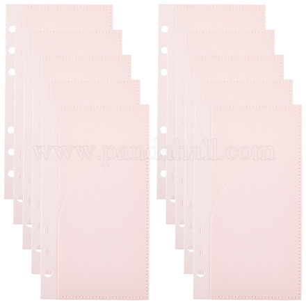 Hojas divisorias de índice para cuadernos de polipropileno AJEW-CP0010-60B-1