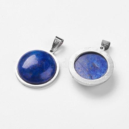 Pendentifs en lapis lazuli naturel KK-P106-B05-1