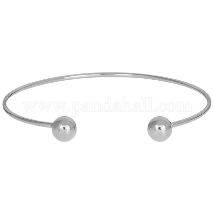 Классические браслеты-манжеты из нержавеющей стали 304 QO4732-1-1