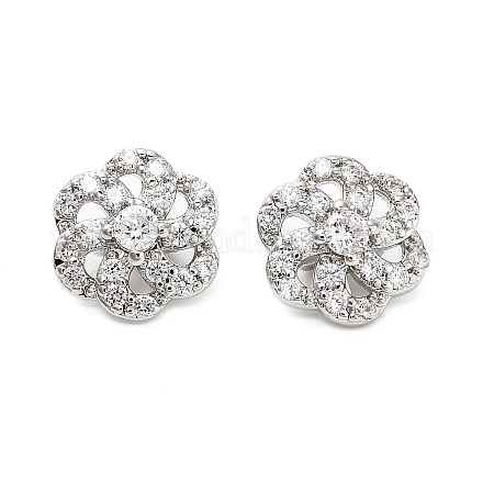 Латунные микро проложить кубического циркония подвески KK-L229-056P-1