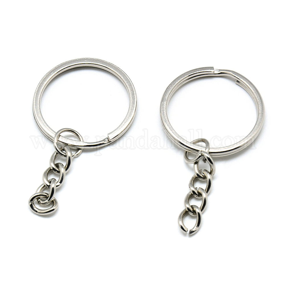 Wholesale Iron Split Key Rings - Pandahall.com
