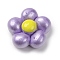 Resin Cabochons, Purple, Flower, 20x20.5x8mm