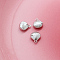 Brass Pendants, Platinum, Shell Shape, 10x9mm