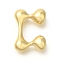 Rack Plating Brass Beads, Balloon Letter, for Personalized Name Necklaces Making, Long-Lasting Plated, Lead Free & Cadmium Free, Real 18K Gold Plated, Letter C, 24x17.5x7mm, Hole: 2mm