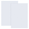 OLYCRAFT 2 Sheets White ABS Plastic Sheet 11.8x7.9 inch ABS Plastic Plates 2.5mm Thick Hard Plastic Sheet for Architectural Models Sand Table Building Model Material Supplies