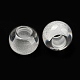 Perline europei di resina trasparente RESI-D070-01-2