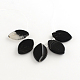 Natural Black Agate Gemstone Pendant Sets G-R270-04-2