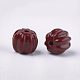 Synthetic Coral Corrugated Beads CORA-S027-18A-2
