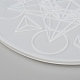 Круглые силиконовые Молды компаса для гадания своими руками X-DIY-P006-32-3