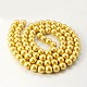 Glass Pearl Beads Strands HY-12D-B28-2