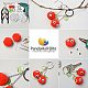 PandaHall Elite 5pcs 304L Stainless Steel Key Chain Clasp Findings STAS-PH0002-22P-7
