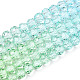 Transparent Glass Beads Strands GLAA-E036-07R-2