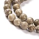 Chapelets de perles maifanite/maifan naturel pierre  G-I187-6mm-01-9