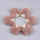 Décorations pendantes de pompon en fausse fourrure de vison FIND-S302-05F-1