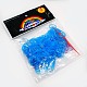 Fluorescent Neon Color Rubber Loom Bands Refills with Accessories DIY-R006-05-2