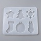 Weihnachten silikon anhänger formen DIY-Z005-11-2