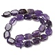Natürlichen Amethyst Perlen Stränge&nbsp;G-P544-B06-01-3