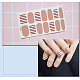 Adorabili adesivi per nail art a copertina intera MRMJ-X0029-07C-4