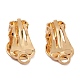 Brass Clip-on Earring Pads KK-F824-019G-3