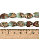Synthetische Aqua Terra Jaspis Perlen Stränge&nbsp;G-S366-015B-01-4