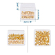 Benecreat 16 paquet carré de conteneurs de stockage de perles en plastique haute transparence boîte pour fournitures de beauté CON-BC0004-24A-2