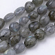 Chapelets de perles en labradorite naturelle  G-Q952-12-6x8-1