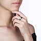 Anillos de dedo de plata 925 esterlina tailandesa RJEW-BB30829-9-3