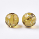Drawbench perles de verre transparentes GLAD-Q017-01G-8mm-2